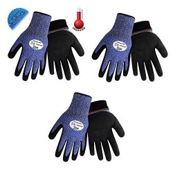 Samurai Glove CR317INT Insulated Water Repellant And Ansi Level 4 Cut Resistance 3PAIR Extra Large