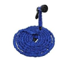 Expandable Magic Hosepipe With Spray Nozzle - 30M Blue