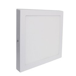 Albright 24W 1800 Lumens 150W Equivalent LED Ceiling Light Surface Mount 2800K Warmlight Square Downlight Kit Size: 300MM Not Dimmable AC85-265V LED Driver Included