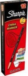 Sharpie China Marker Box Of 12 Black