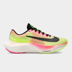 Nike Mens Zoom Fly 5 Premium Yellow pink Running Shoes