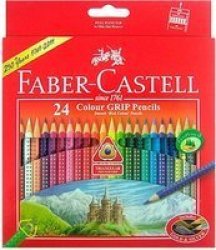 Faber-Castell Colour Grip Pencils Box Of 24