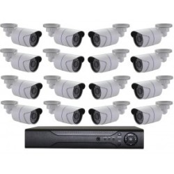 Ahd 16 Channel Cctv Kit + Remote Viewing