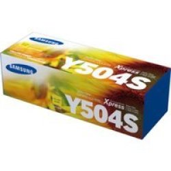 HP For Samsung CLT-Y504S Toner Cartridge 1800 Page Yield Yellow