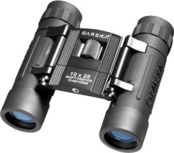 Barska Lucid View 10X25 Compact Binoculars Blue Lens