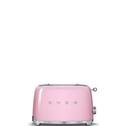 Smeg 50s Style Retro 2-slice Toaster - Pastel Pink