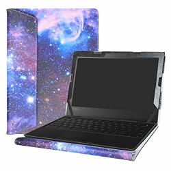 Alapmk Protective Case Cover For 11.6" Lenovo 500E Chromebook & 300E Chromebook & 100E Chromebook Series Laptop Warning:not Fit Lenovo 100E Windows & 300E Windows Laptop Galaxy
