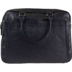 Bossi Men& 39 S Briefcase Black