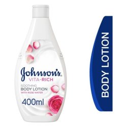Johnsons Johnson's Vita Rich Soothing Rose Lotion 400ML