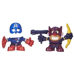 Playskool Mr. Potato Head Mixable Mashable Heroes Captain America And Hawkeye