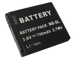 Canon Nb-8l Lithium Ion Battery