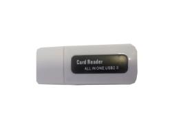 Raz Tech All In One Card Reader Usb 2.0 For Memory Cards Tf Cards Microsd Cards And Others - Black