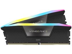 Corsair Vengeance Rgb 32GB 2X16GB DDR5 Dram 6200MT S CL36 Memory Kit Black