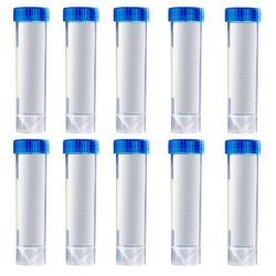 400 X Free Standing Centrifuge Tubes With Blue Cap - 50ML