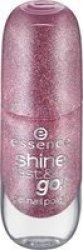 Essence 11 Shine Last & Go Gel Nail Polish Metallic Purple