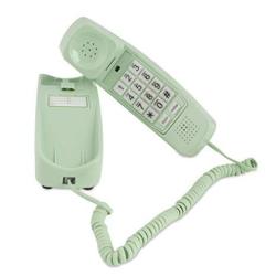Trimline Corded Phone - Phones For Seniors - Phone For Hearing Impaired - Earth Day Green - Retro Novelty Telephone - An Improved Version