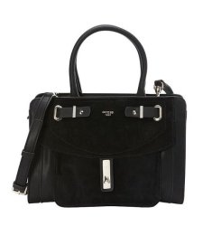 Guess Kingsley Small Satchel in Black
