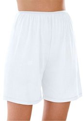 Comfort Choice Women's Plus Size 3-PACK Cotton Boyshort White 10