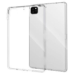 Dggr Case For Ipad Pro 12.9 Inch 2020 Crystal Clear Shock Absorption Tpu Rubber Gel Ipad Pro 12.9 Inch 2020 Case Clear