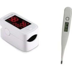 The Venda Fingertip Pulse Oximeter & Digital Thermometer Bundle