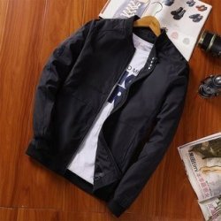 Fashion Clothing Jacket Black
