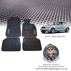 BMW 1 Series 2005-2011 Custom Rubber Floor Mats For