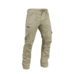 Kalahari Brb 00169 Men& 39 S Adjustable Cargo Pants Putty 42