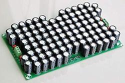 Electronics-salon 100 000UF Capacitors Module Board For Upgrade Audio Preamp Or Power Amp.