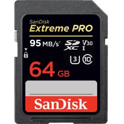 SanDisk Extreme Pro Sdxc UHS-1 Card 64GB