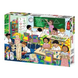 In The Classroom 18 Piece Wooden Puzzle