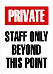 Private Staff Only