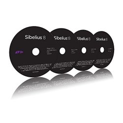 Avid Sibelius 8 DVD Media Pack Backup Installation Discs Without License