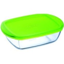 Cook & Store Rectangular Dish With Lid 400ML