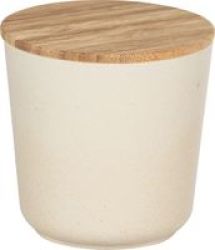 Wenko - Bondy Airtight Storage Jar - Bamboo Lid - 500ML