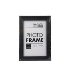 Picture Frame - Wooden - Rectangle - Black - 10CM X 15CM - 3 Pack