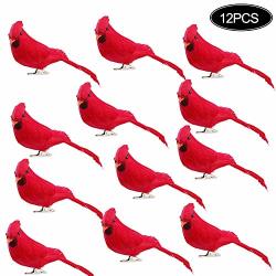 Set of 2-4 Inches High FICITI G105394 Cardinal Figurine Birds Decoration Set of 2-4 Inches High FICITI G105394 Cardinal Figurine Birds Decoration