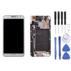 Silulo Online Store Original Lcd Display + Touch Panel With Frame For Galaxy Note 3 Neo N7505 White