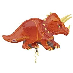 Anagram Triceratops Shaped Supershape Foil Balloon
