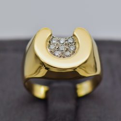 18CT Yellow Gold Dress Ring