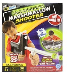 Boy Craft Glow In The Dark Marshmallow Shooter Kit By Boy Craft