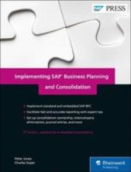 Implementing Sap Business Planning And Consolidation Hardcover 3RD Edition