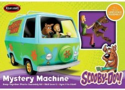 1 25 Scooby-doo Mystery Machine Snap Nt By Polar Lights