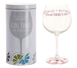 Dartington Crystal Gin Time Gin & Tonic Copa Glass With Presentation Box Smile Slogan 22FLOZ