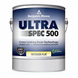 Benjamin Moore Ultra Spec 500 Interior Paint Flat Finish Gallon Benjamin Moore Ultra Spec 500 Interior Paint Flat Finish Gallon White