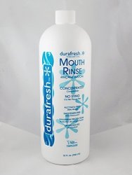 Zinnelle Labs Inc. Durafresh Oral Rinse 32 Oz - The Ultimate In Fresh Breath Healthy Gums And Better Dental Check-ups