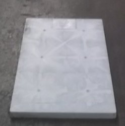 Duragrid AP24362Y00 24"X 36"X 2" Plastic Condenser Pad