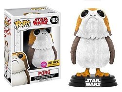 Funko Pop Star Wars The Last Jedi Porg 198 Flocked