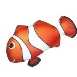 Touch Activated Interactive Flopping Clown Fish - 3 Modes Rechargeable