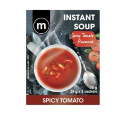 M Instant Soups Spicy Tomato 1 X 25G