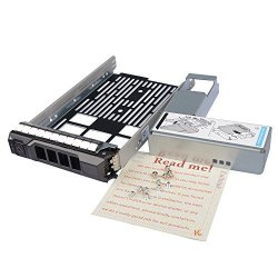 Eathtek Replacement 3.5" Sas Hard Drive Tray Caddy With 2.5" Adapter Bracket For Dell Poweredge T330 T430 T630 R230 R330 R430 R530 R630 R730